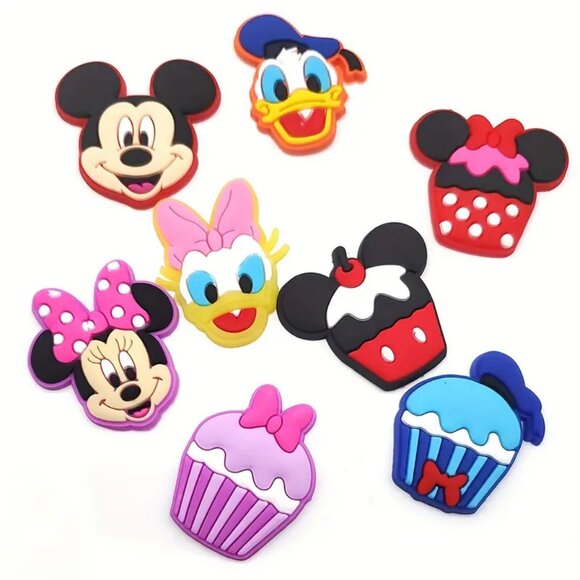 6 Pc Mickey & Friends Shoe Charms for Crocs - Picture 2 of 6
